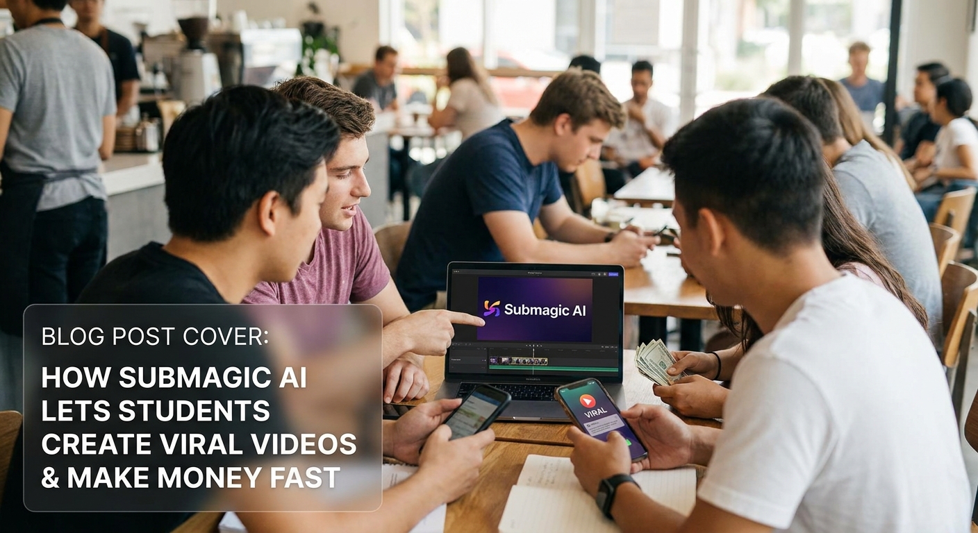 How Submagic AI Lets Students Create Viral Videos and Make Money Fast