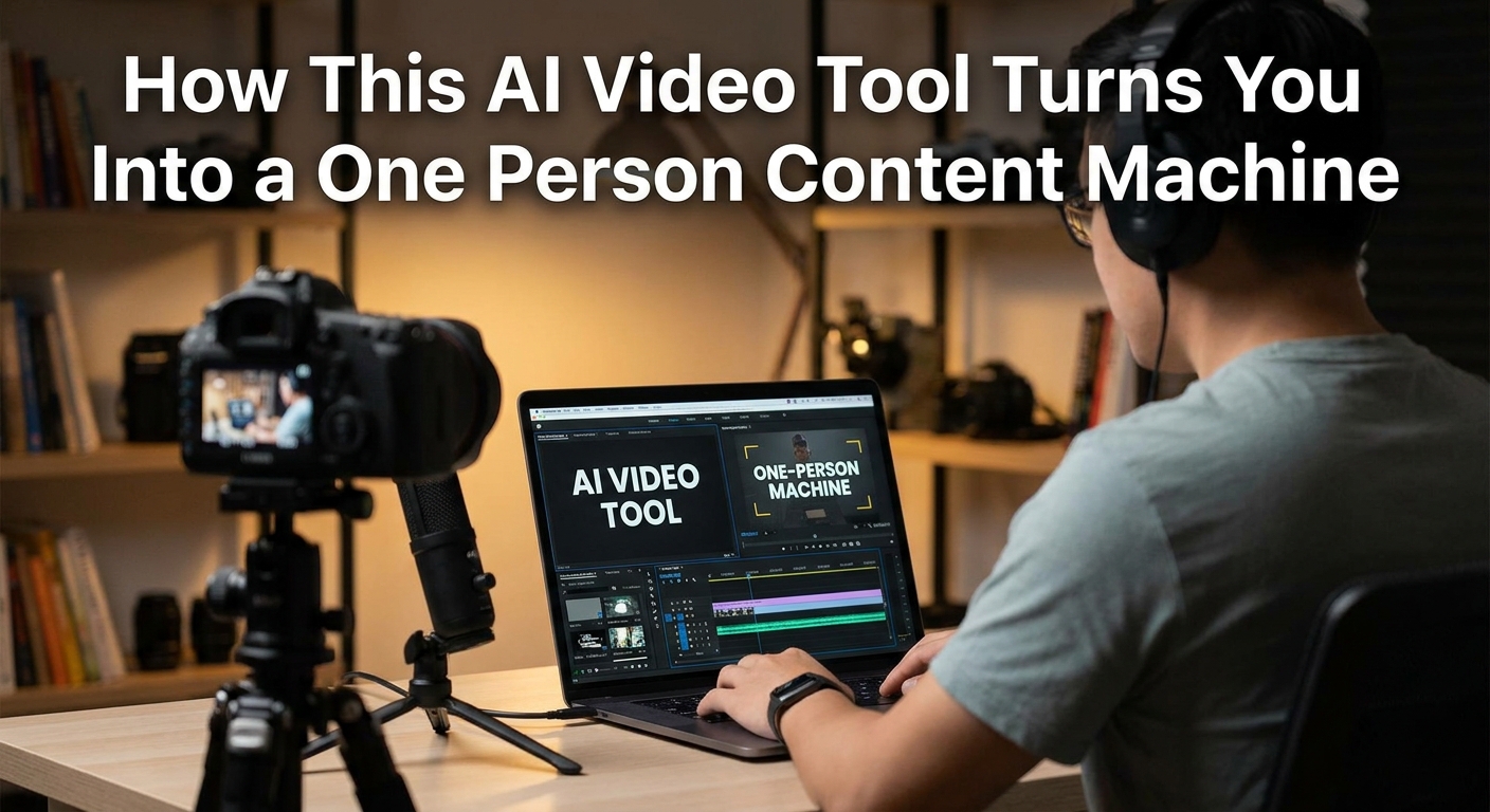 How This AI Video Tool Turns You Into a One Person Content Machine